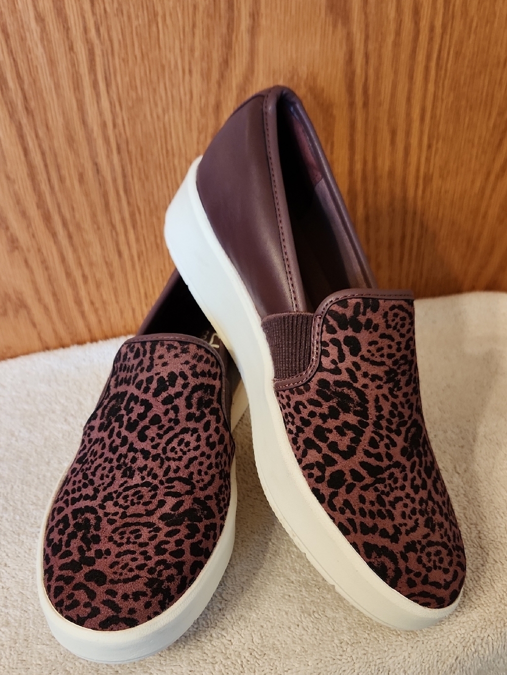 Clarks Collection Slip-On Loafer in Dark Rose